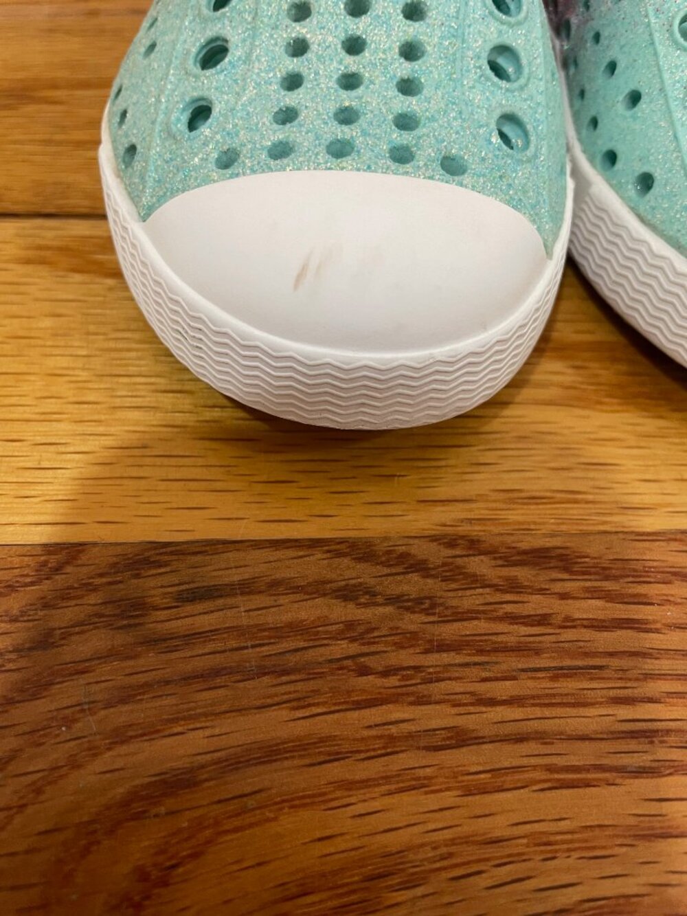 Native Jefferson Bio-Bling Toddler Shoes, Pink/Blue, Size 5 - Picture 10 of 10